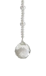 Crystal Hanging Beaded Drop