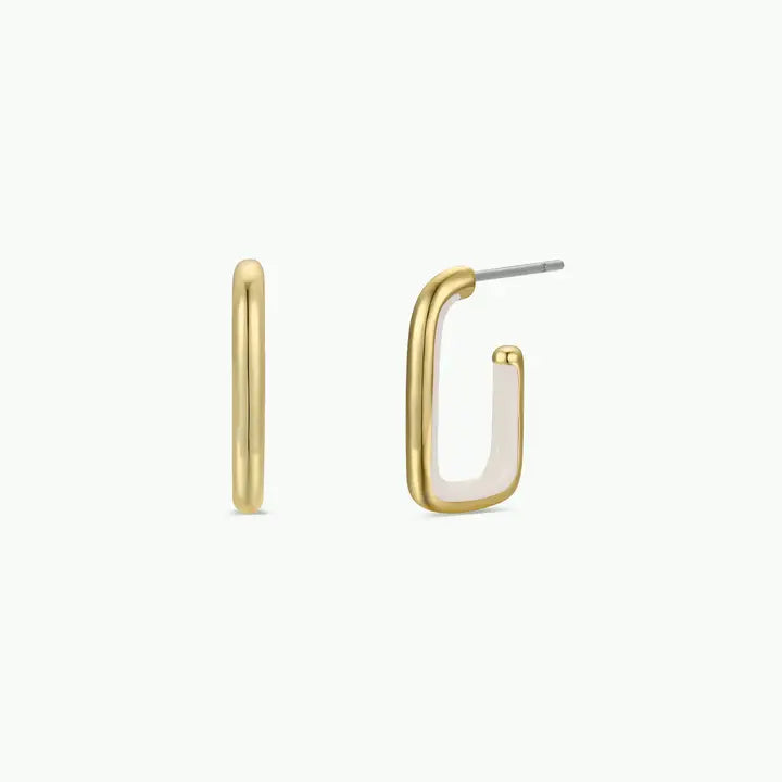 Rectangle Hoop Earrings