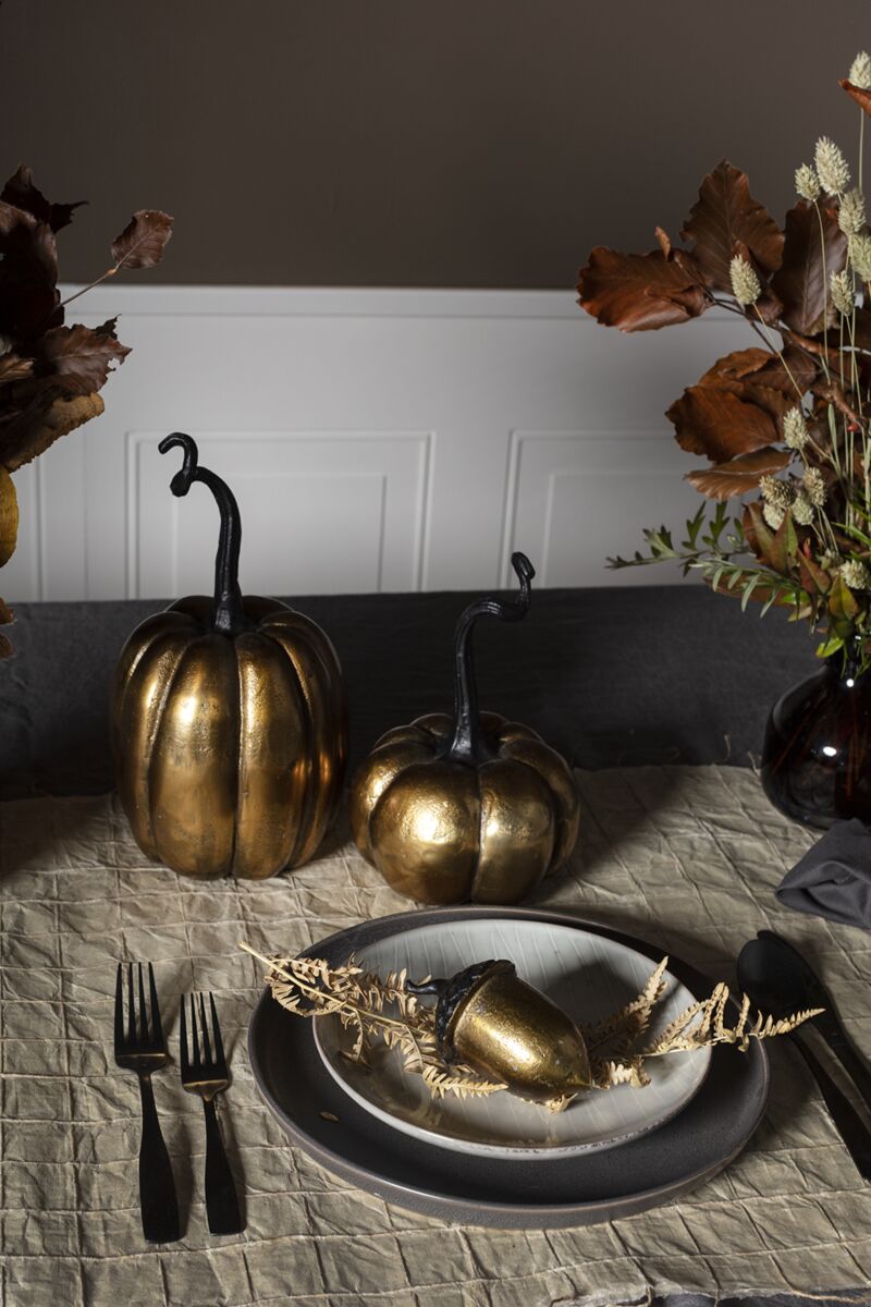Harvest Metal Pumpkins