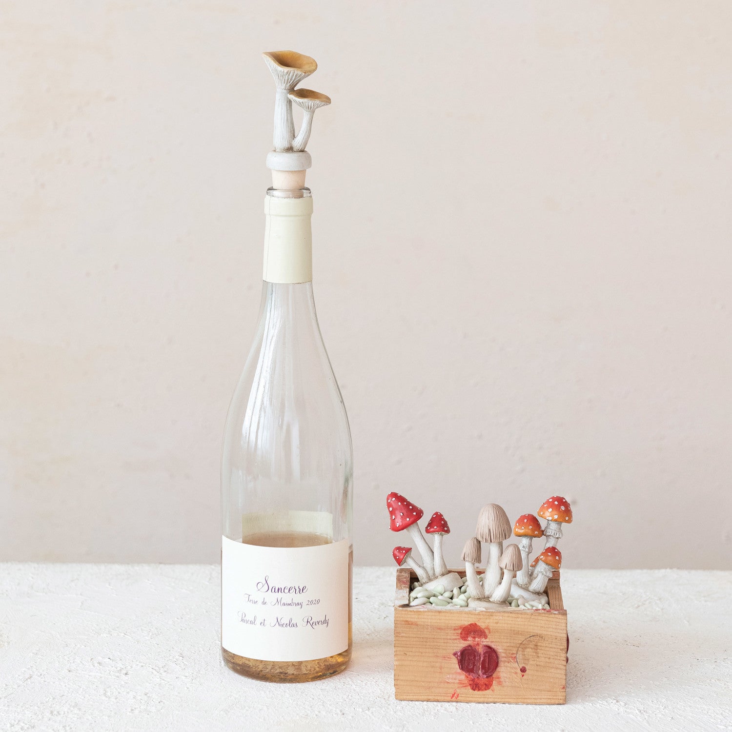 Mushroom Bottle Stopper
