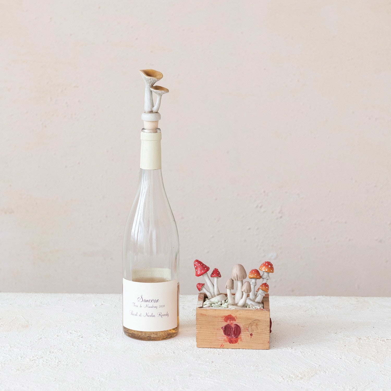 Mushroom Bottle Stopper