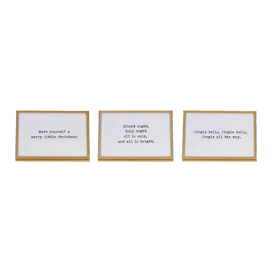 Frame w/ Easel & Saying