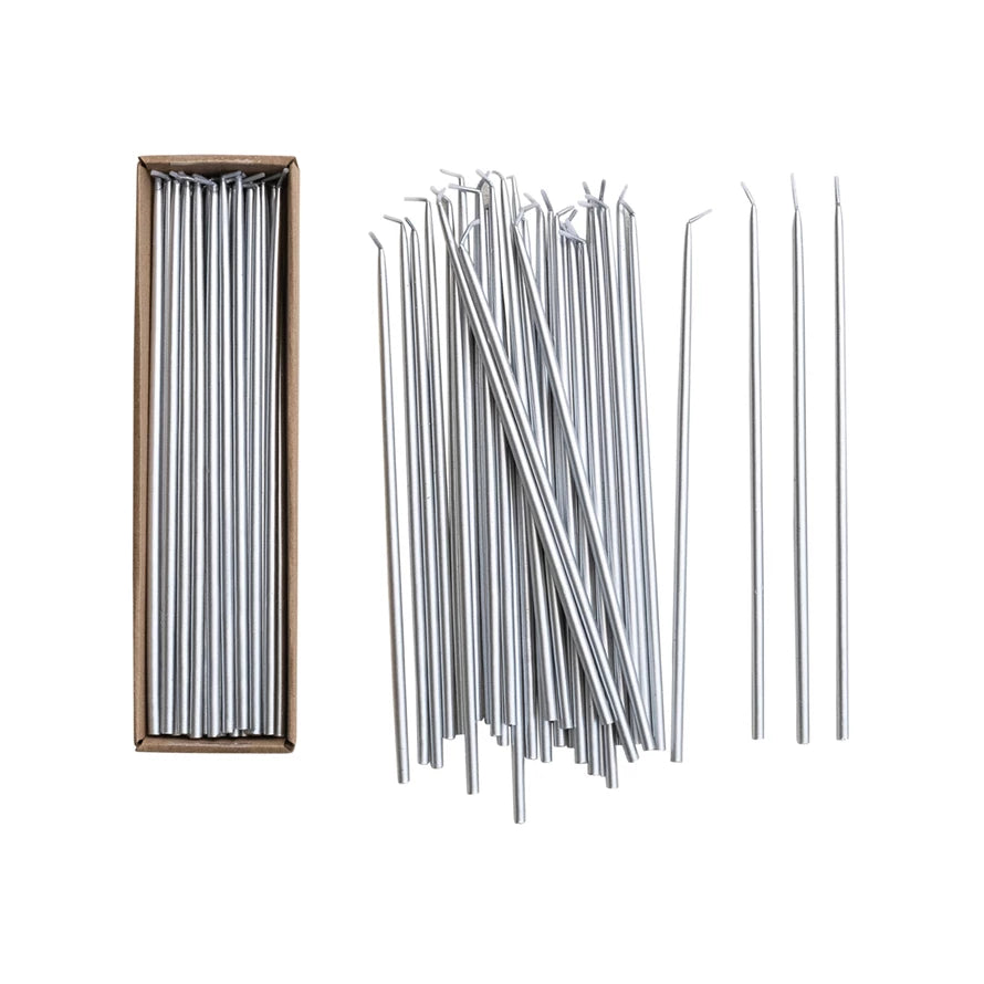 Unscented Taper Candles