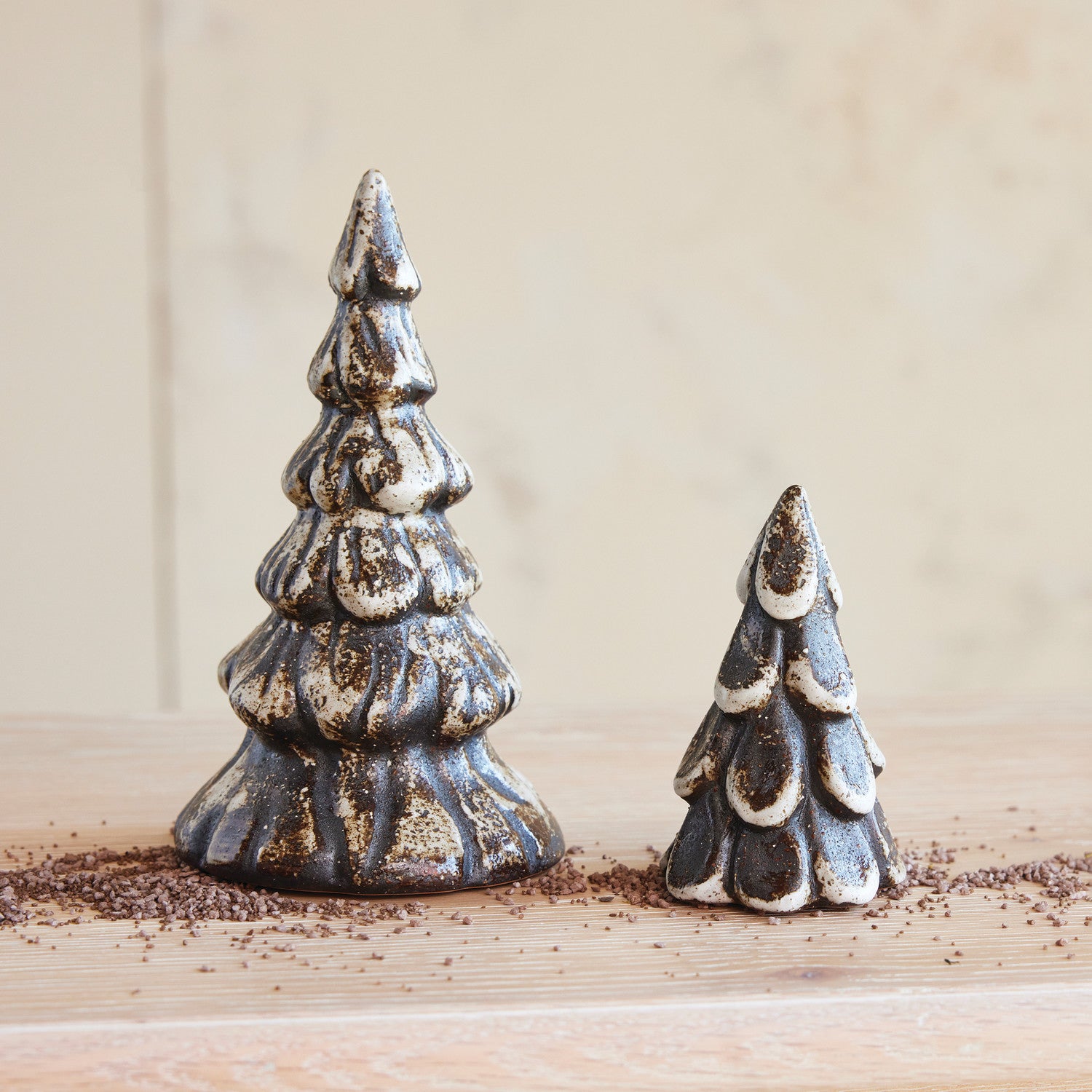 Glazed Stoneware Trees