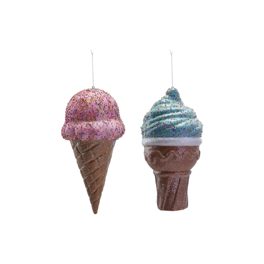 Ice Cream Ornaments