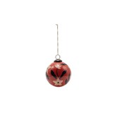 HP Flower Glass Ornament