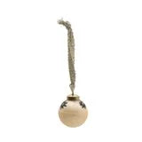 Tinsel & Flower Ornament