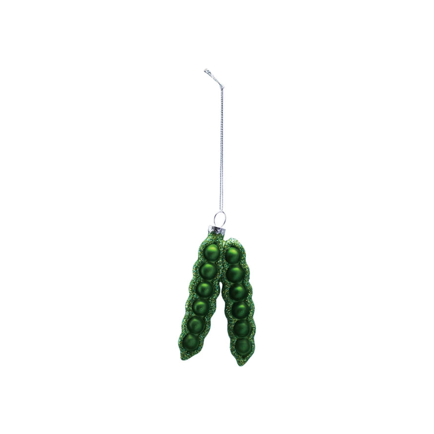 Pea Pod Ornament