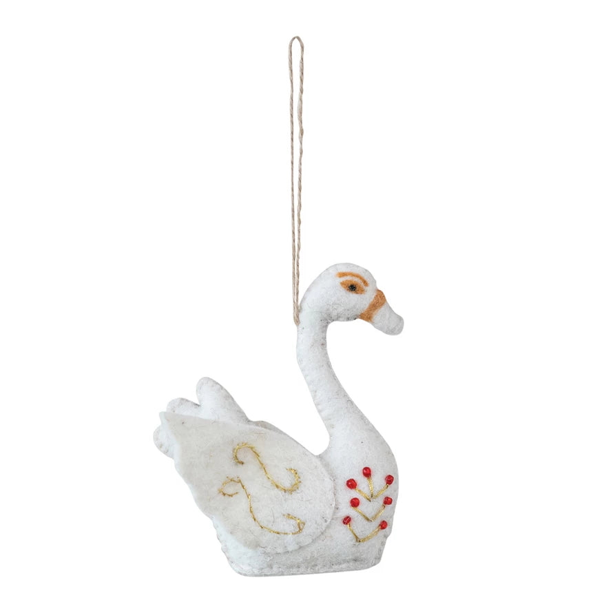 Swan Ornament