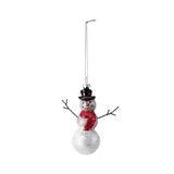 Wire Snowman Ornament