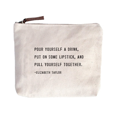 Canvas Zip Pouch