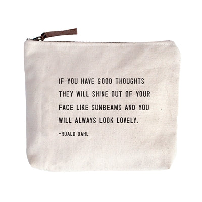 Canvas Zip Pouch