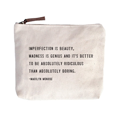 Canvas Zip Pouch