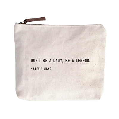 Canvas Zip Pouch