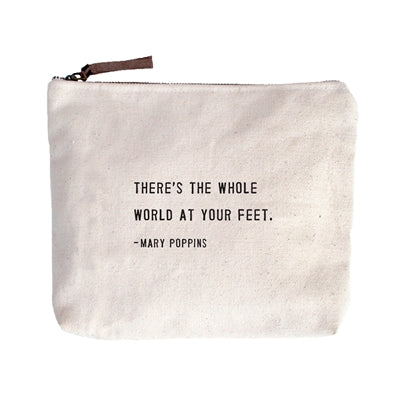 Canvas Zip Pouch