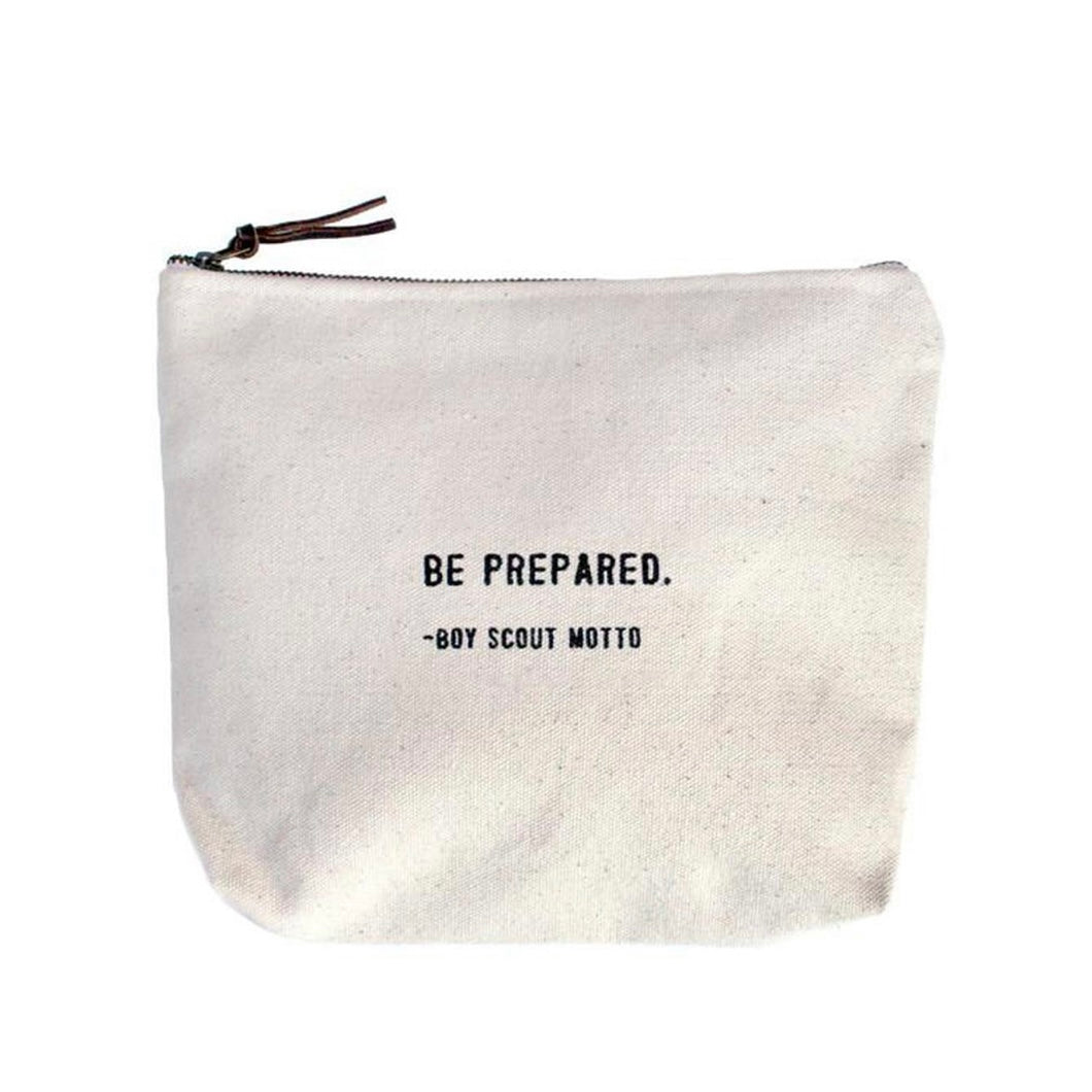 Canvas Zip Pouch