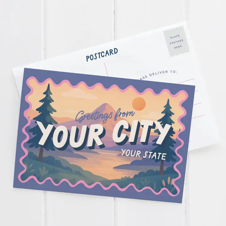 Sisters, OR Mtn Postcard