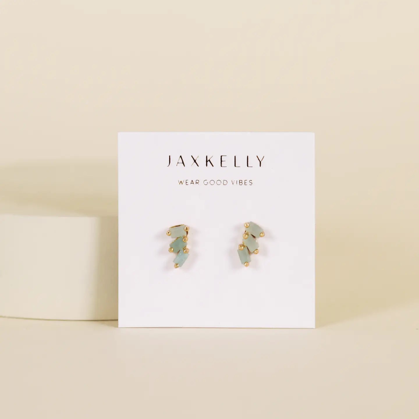 Amazonite Trio Earrings