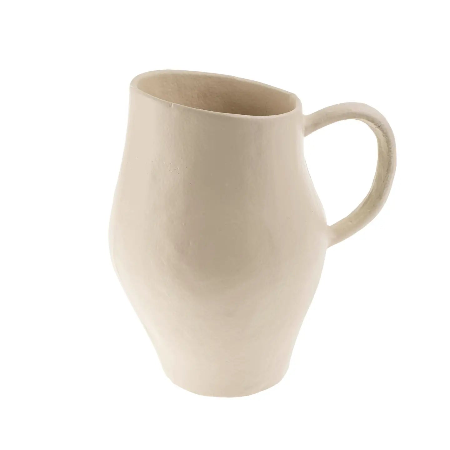 Soft White Pitcher