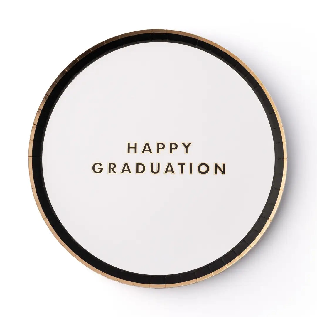 Happy Graduation Snack Plates
