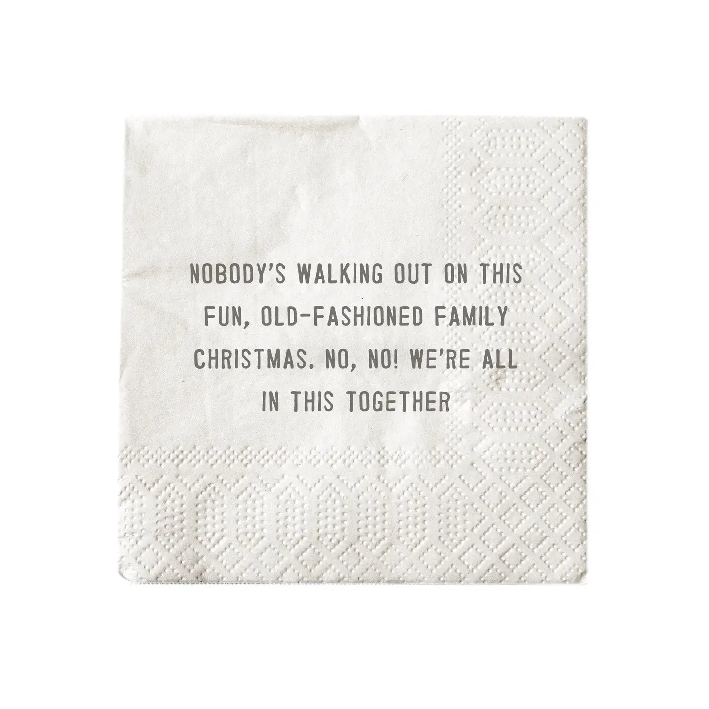 Quote Cocktail Napkin