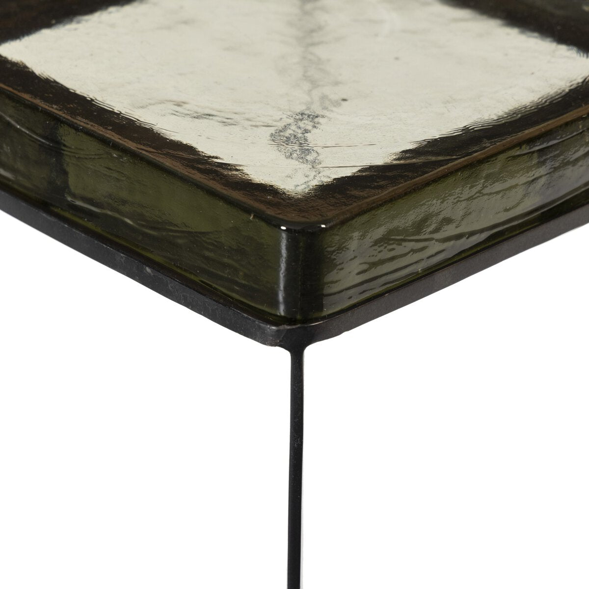 Glass End Table