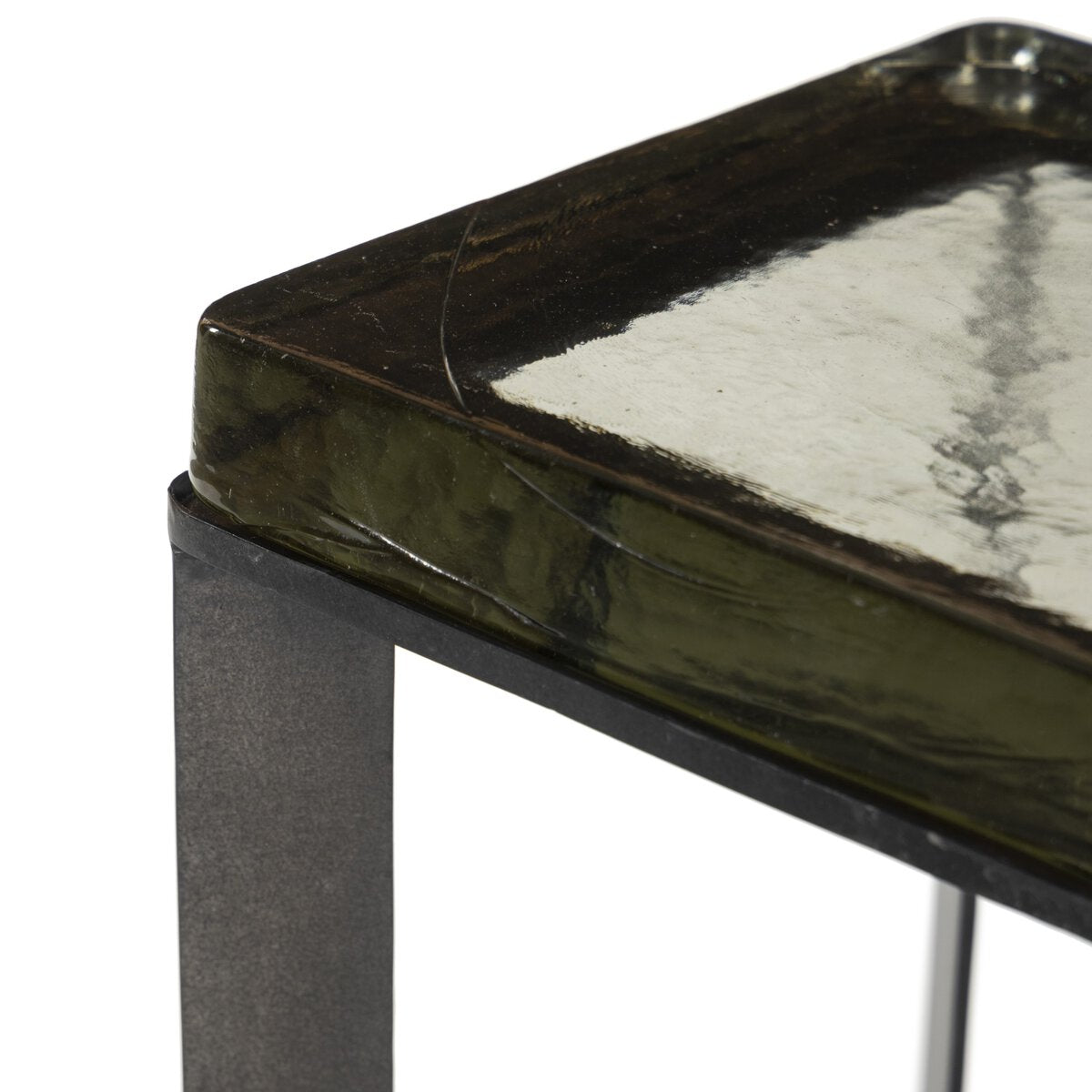 Glass End Table