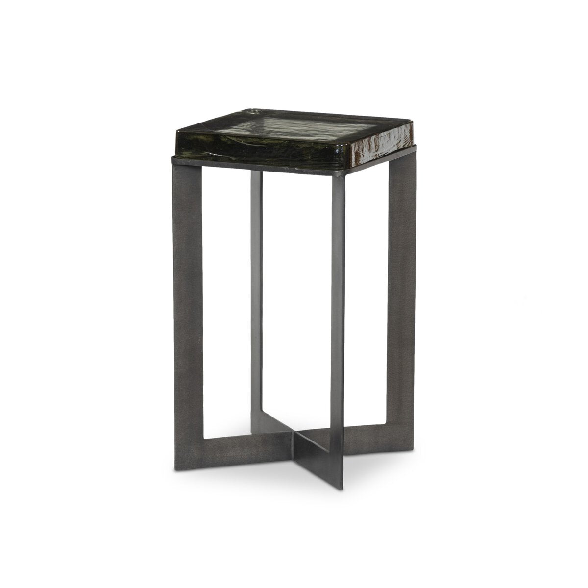 Glass End Table