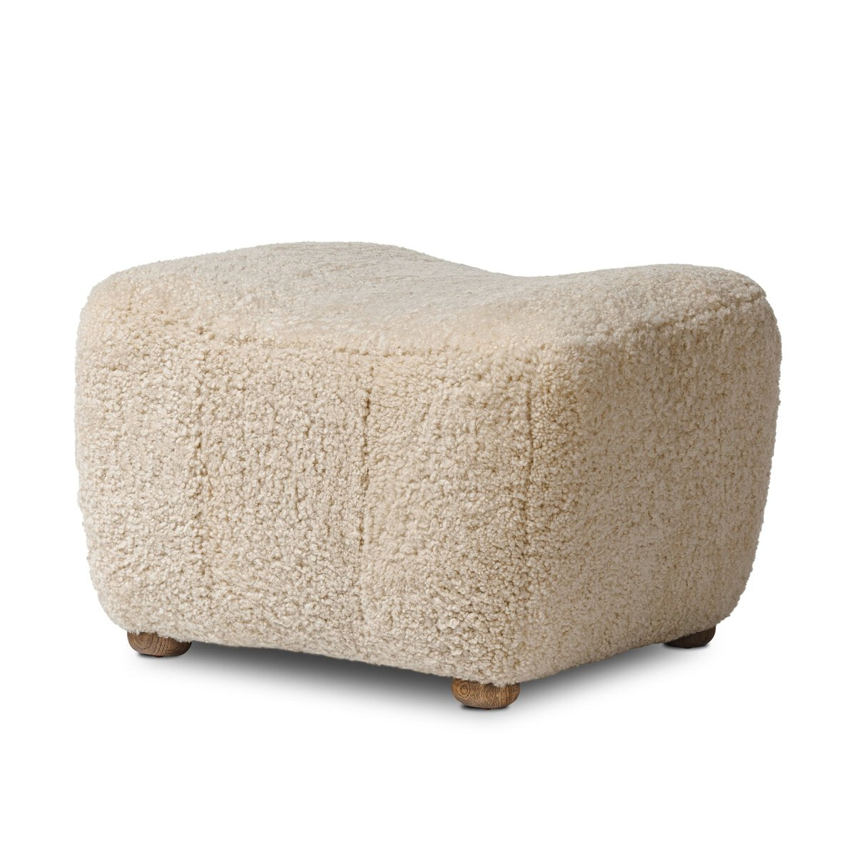 Newberry Shearling Ottoman