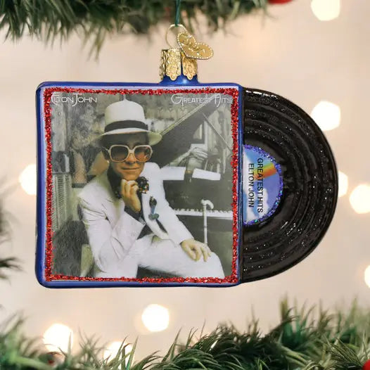 XM Elton Johns Album Ornament
