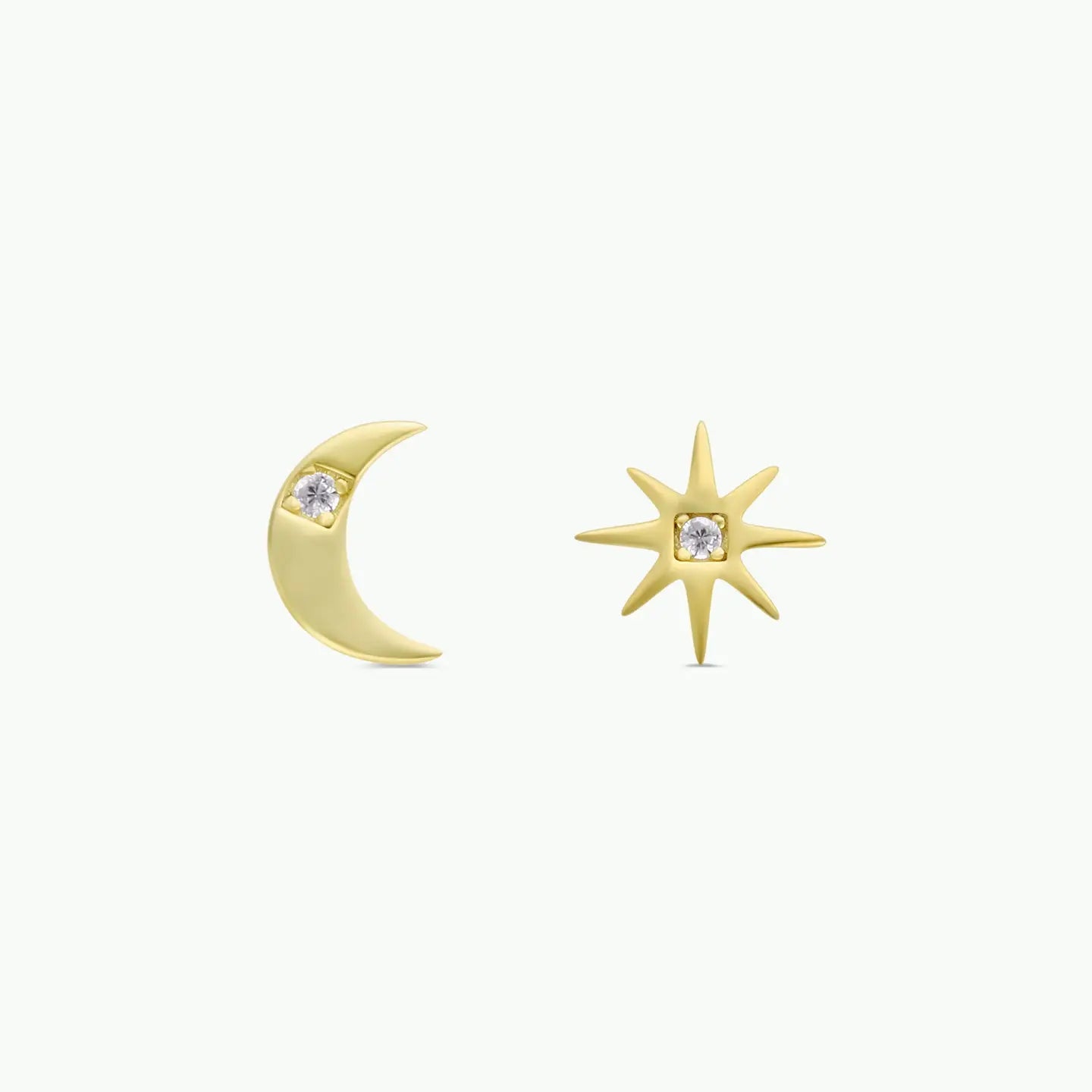 Sun &amp; Moon Earrings