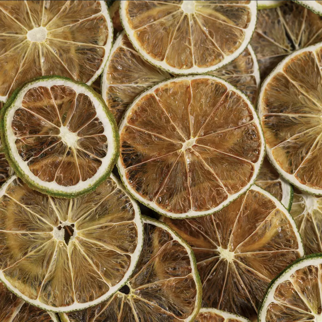 Dehydrated Lime Garnish