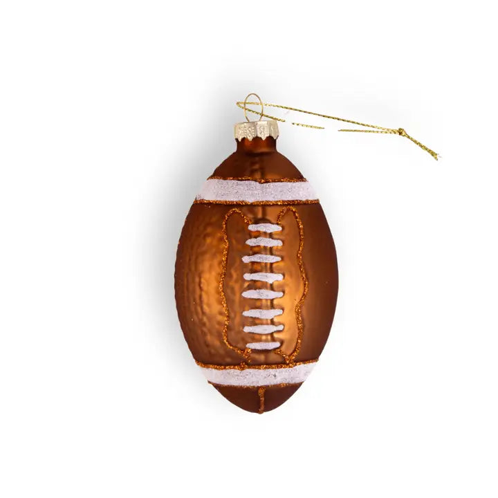 XM Retro Football Ornament