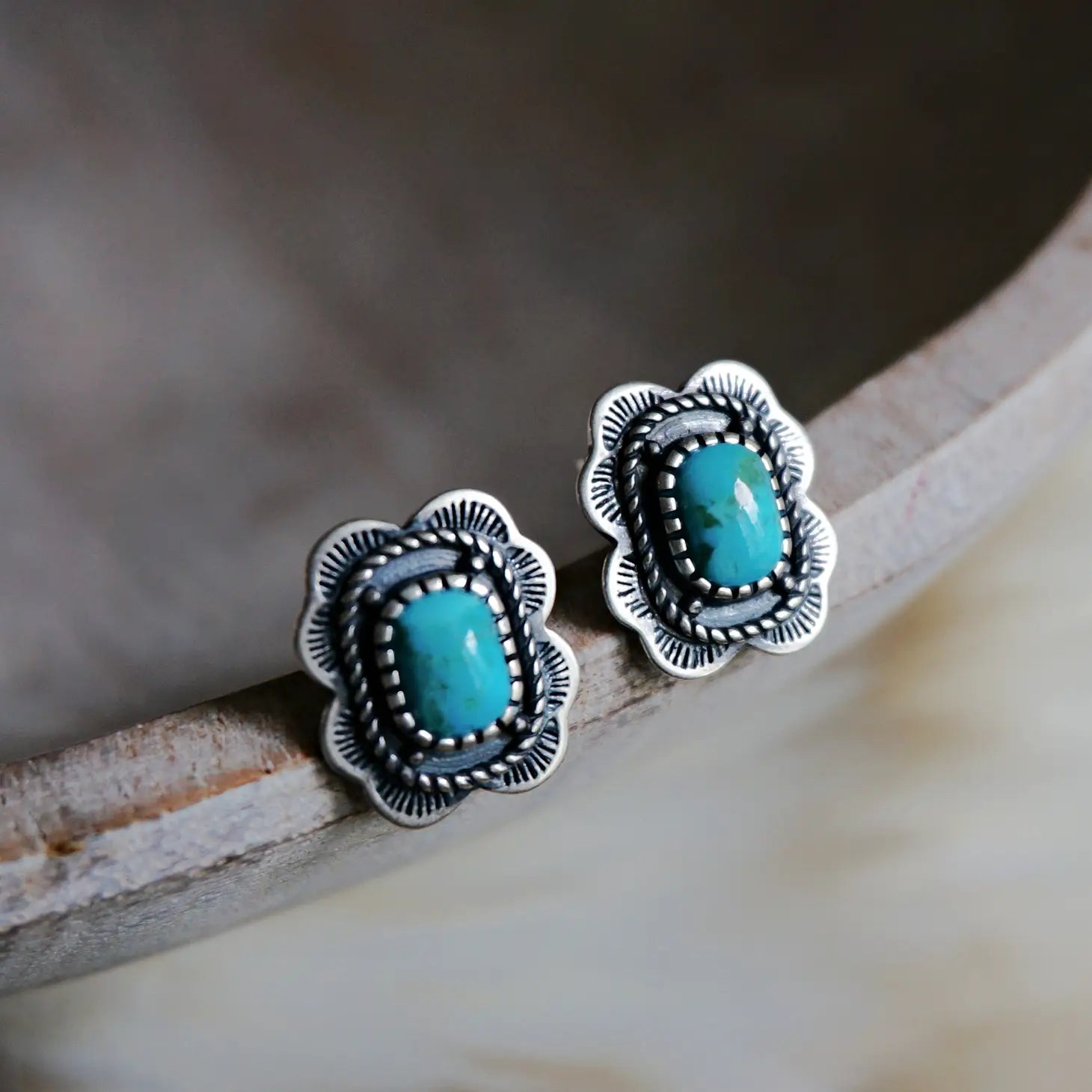 Patsy Turquoise Studs