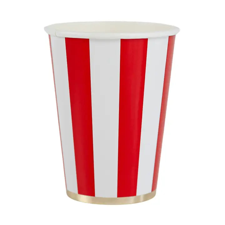 Cabana Striped Party Cups, S8