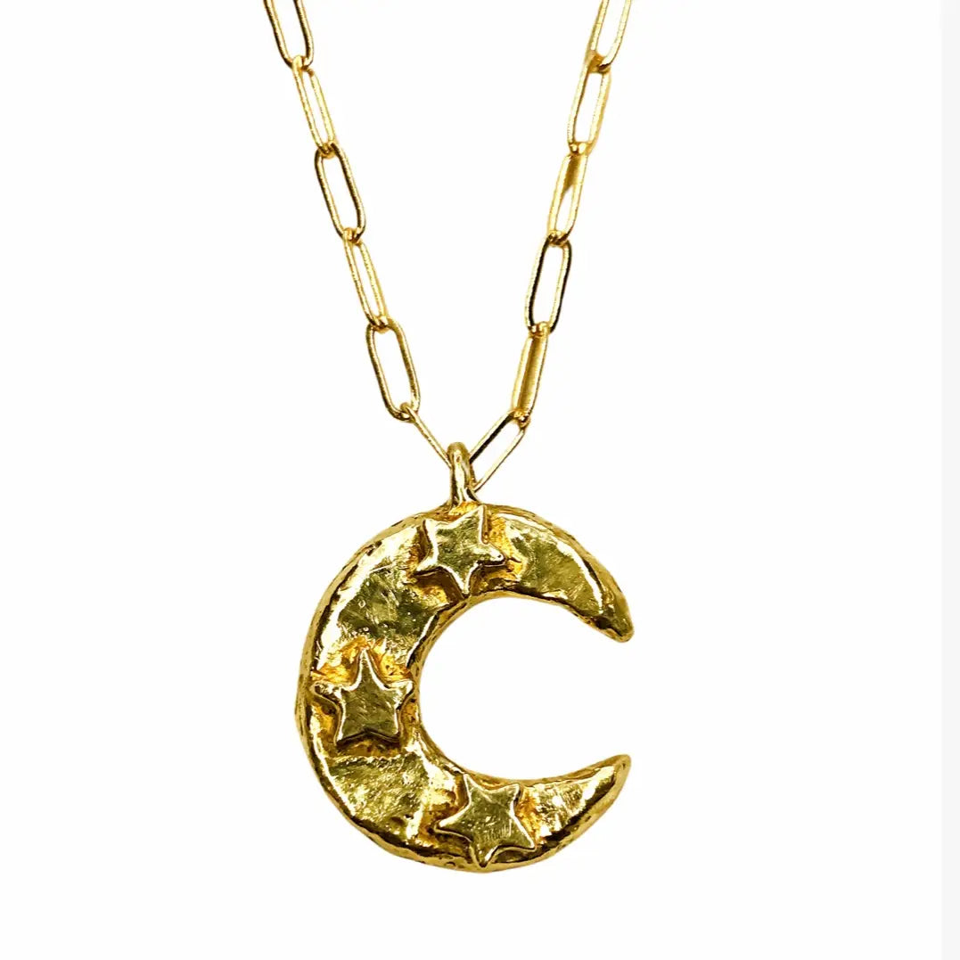 Moon Pendant Necklace