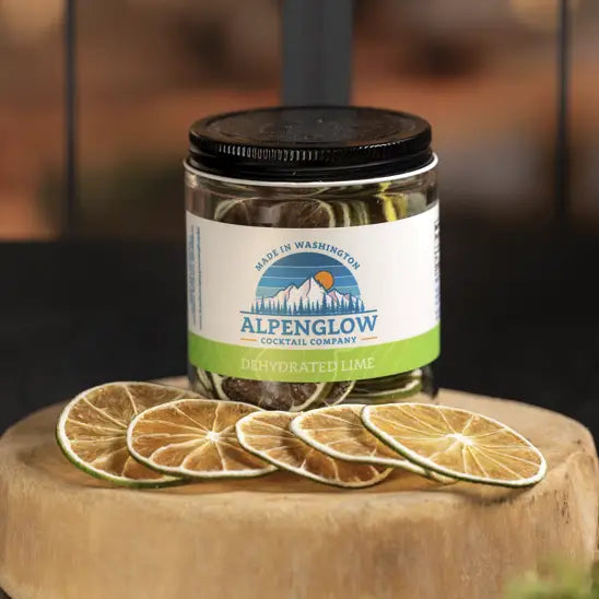 Dehydrated Lime Garnish