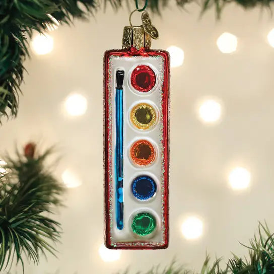 XM Watercolor Ornament