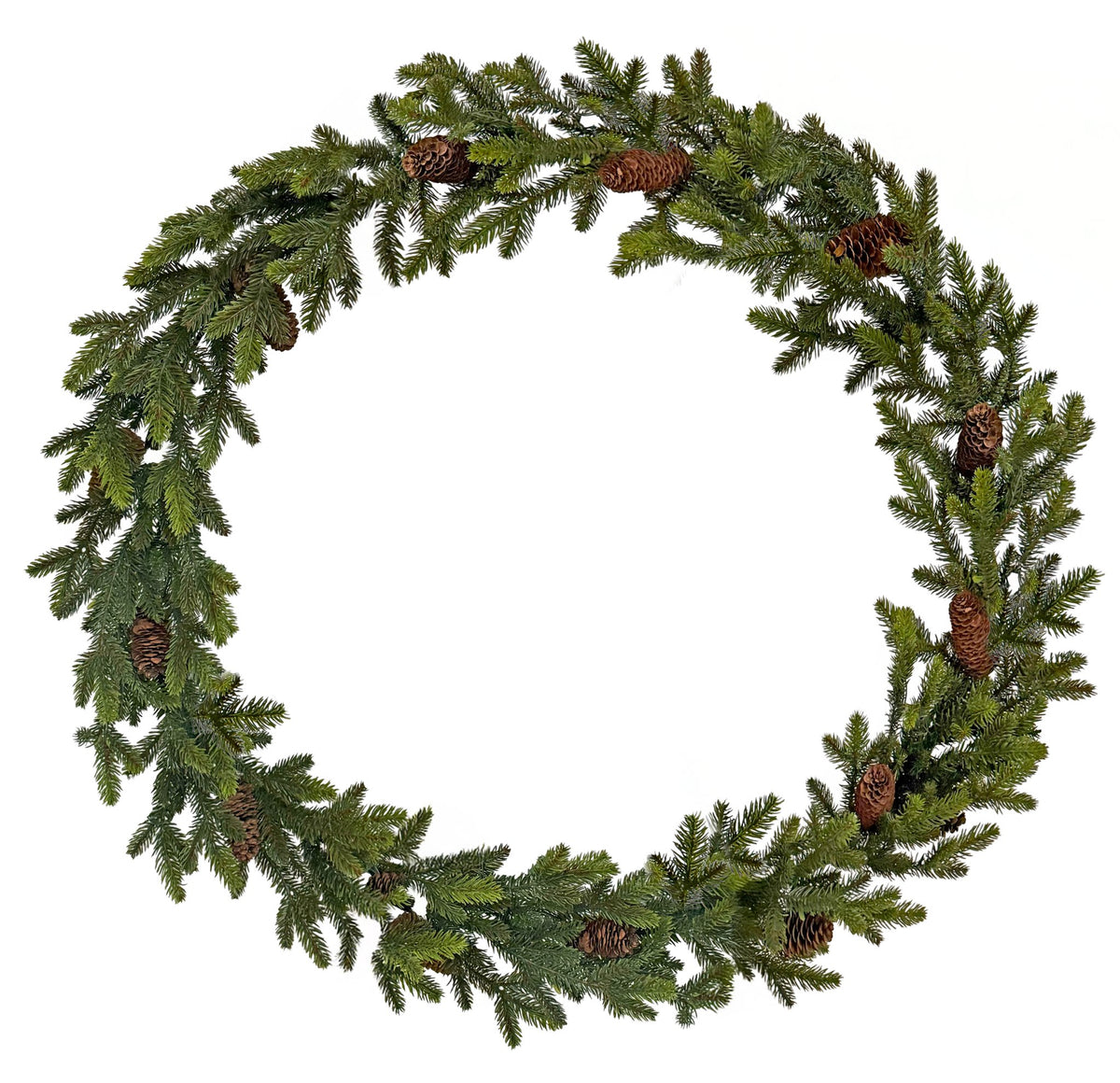 XM Fir Wreath w/ Cones