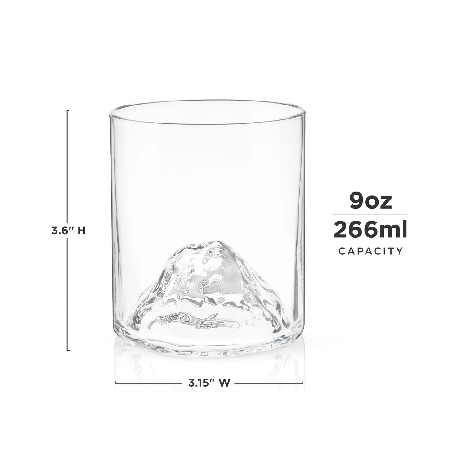 Mountain Glass Set of 2