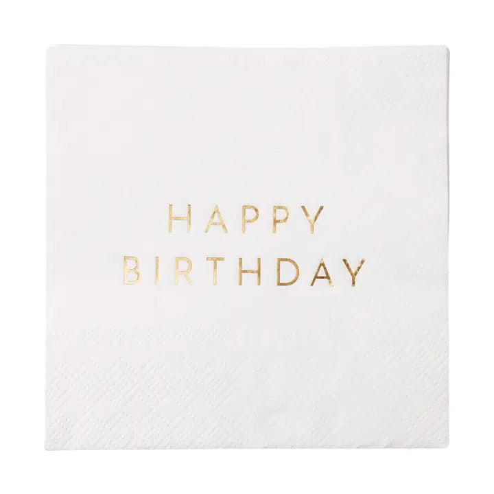 Birthday Cocktail Napkins