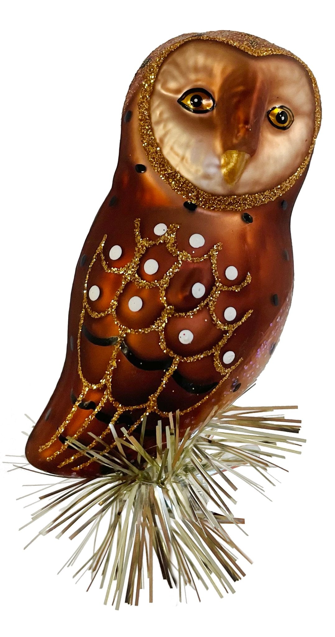 XM Tinsel Owl Clip