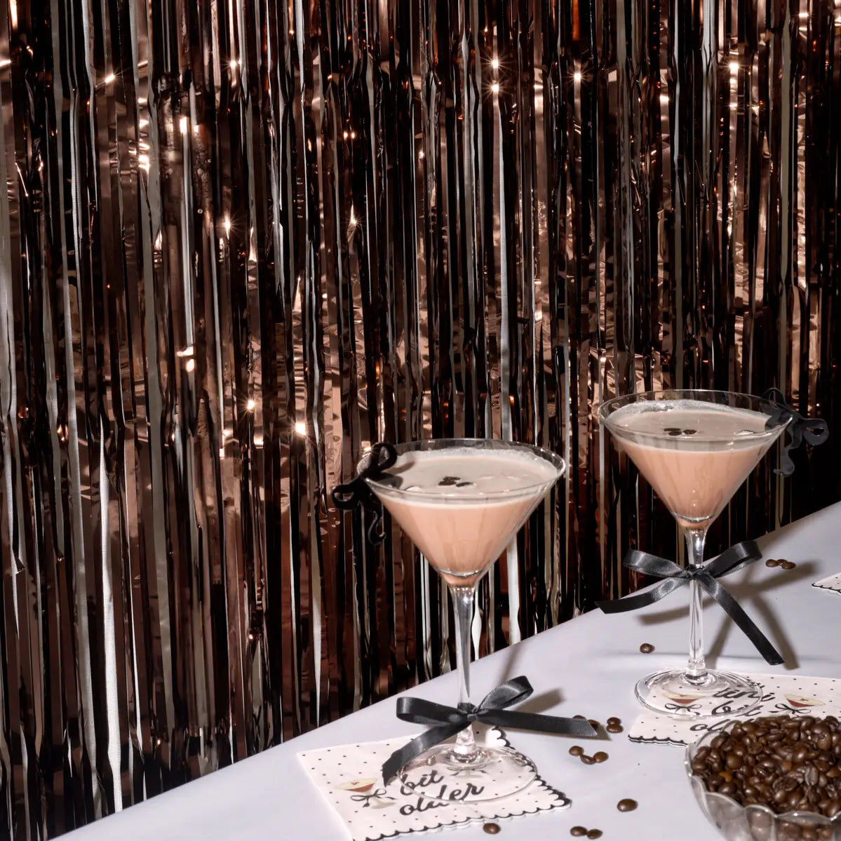 Espresso Fringe Curtain