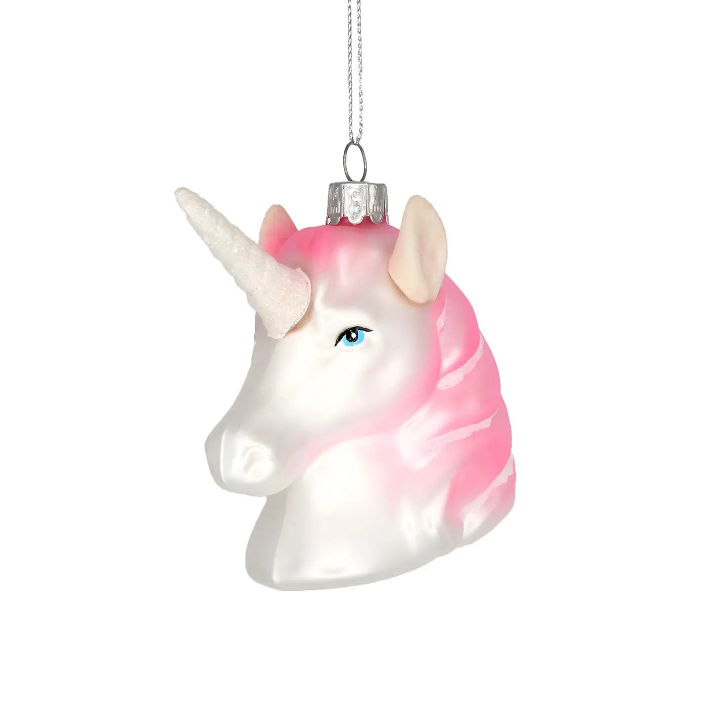 XM Pink Unicorn Ornament