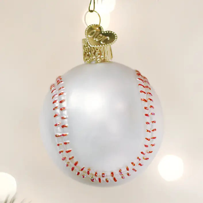 XM Baseball Ornament