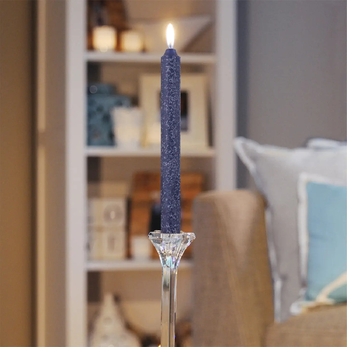 9" Timber Taper Candle