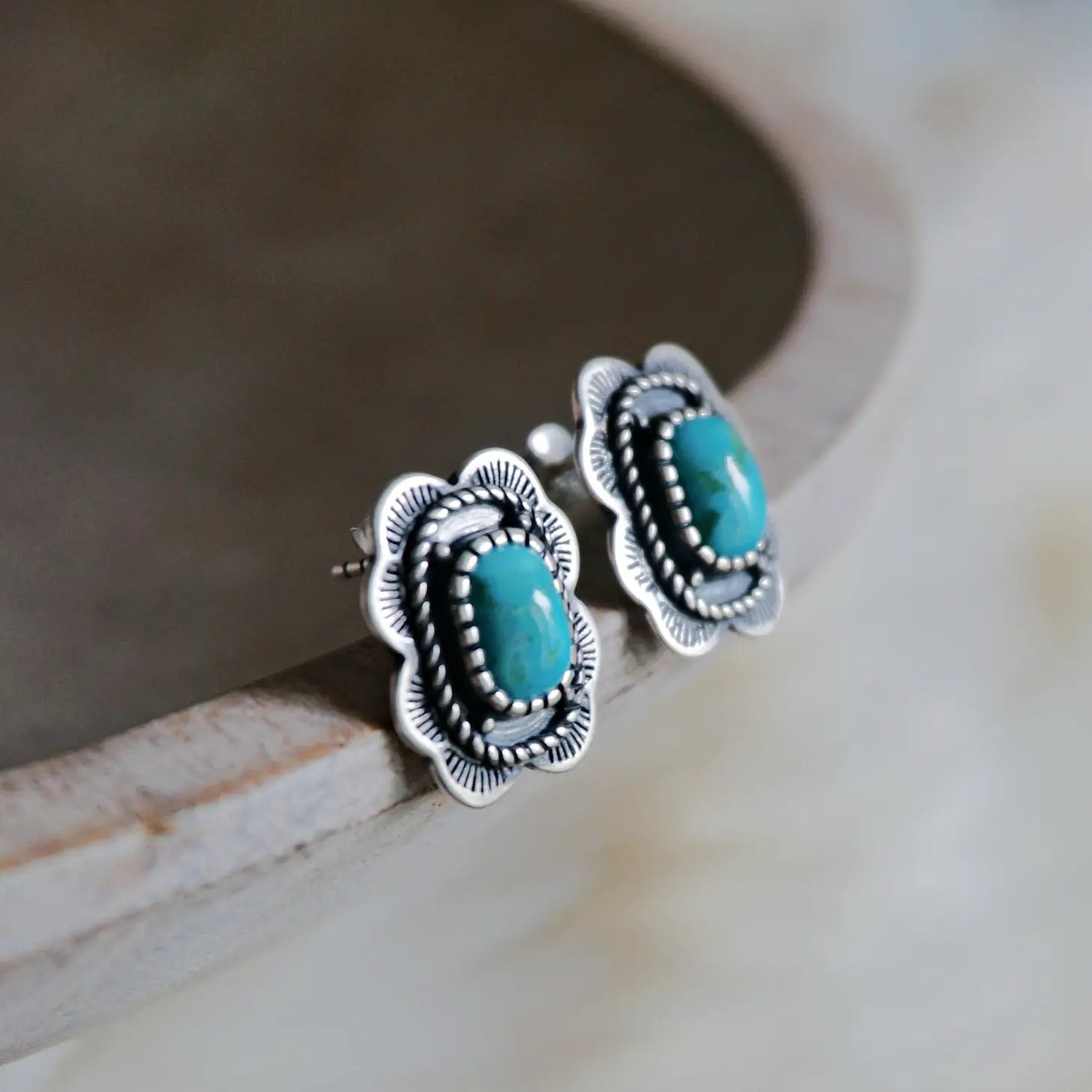 Patsy Turquoise Studs