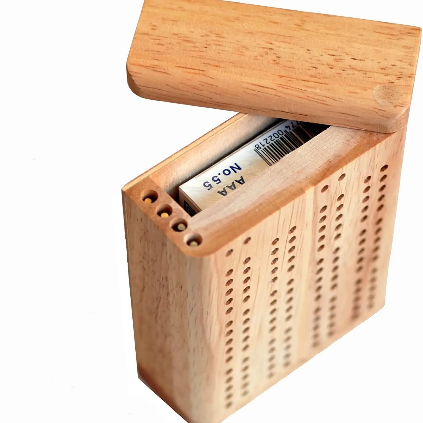 Wood Travel Cribbage