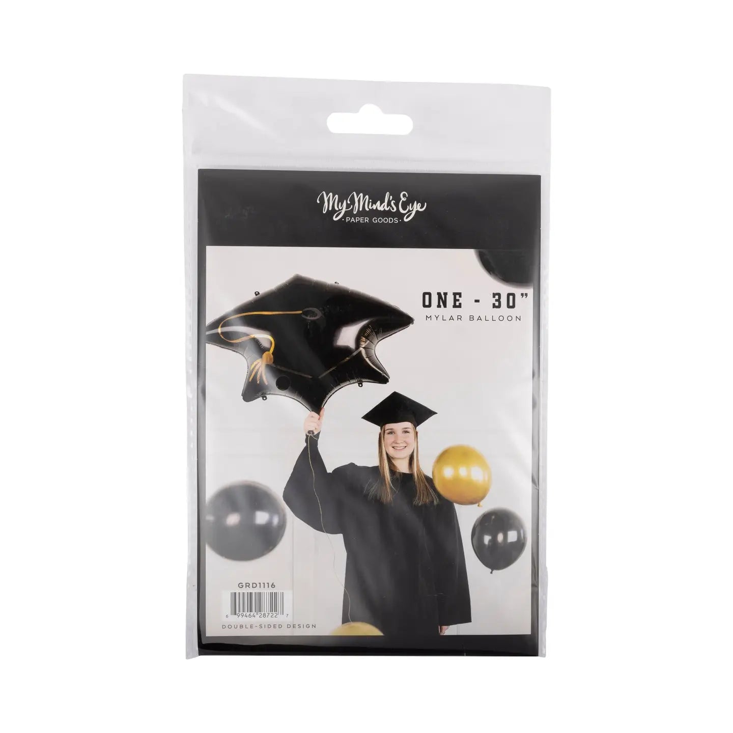 Grad Hat Mylar Balloon