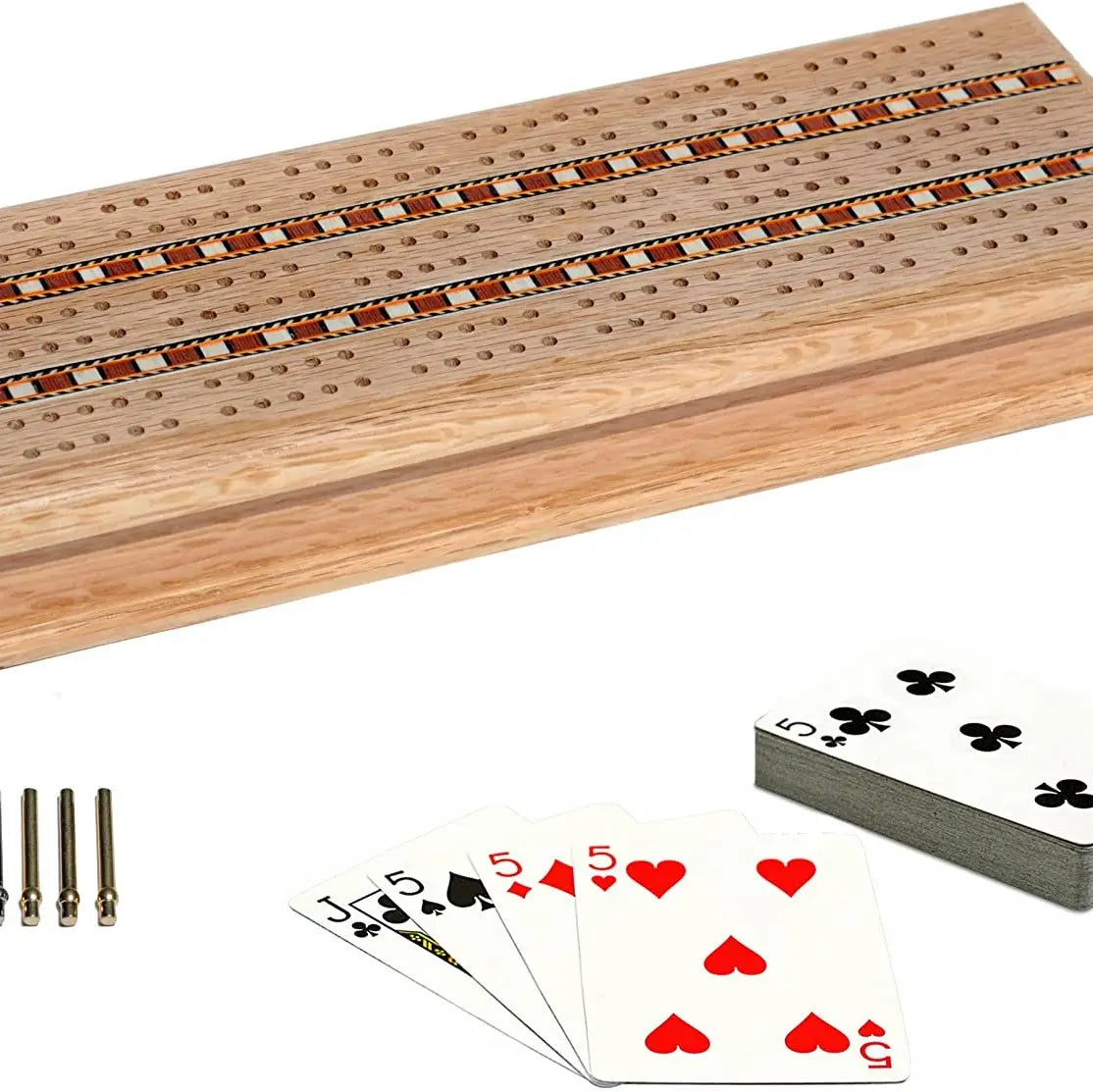 Hardwood Cribbage Set